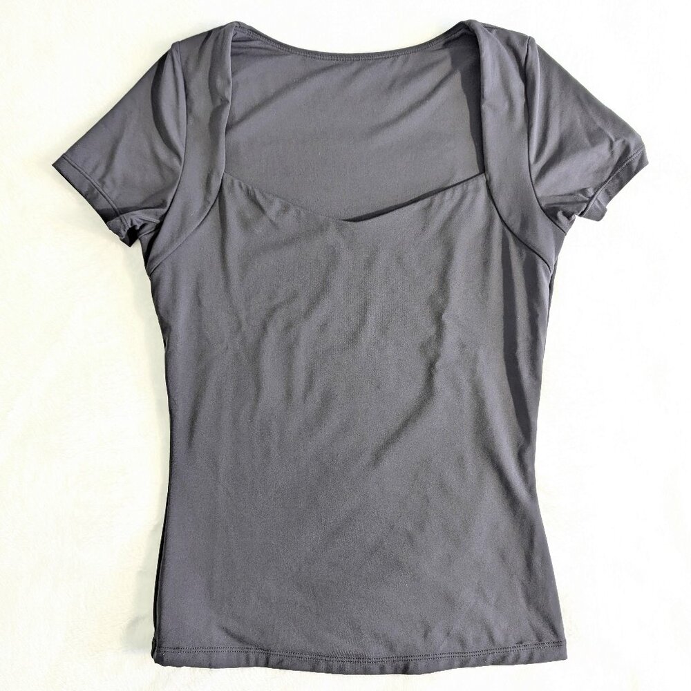 Sweetheart Crop Top, Black, Small